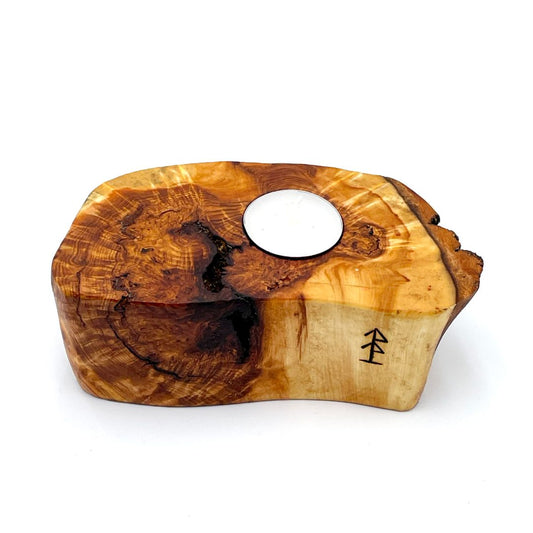 Aspen Burl Tealight Holder 2
