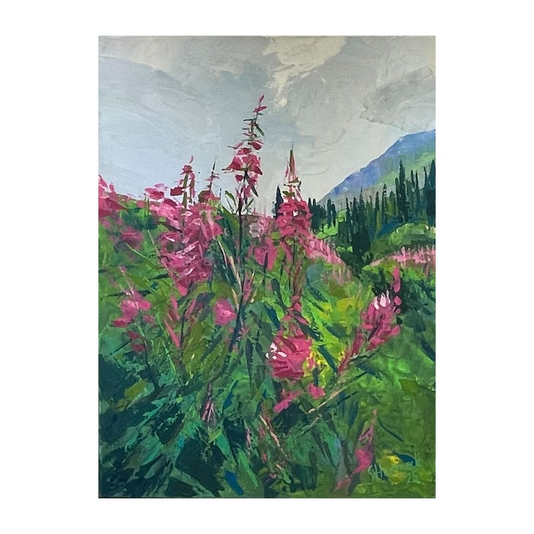 Fireweed is a Symbol of the Yukon