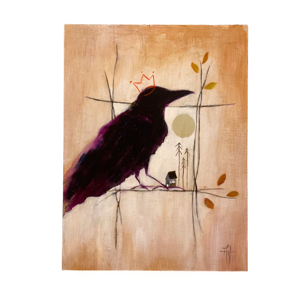 King Raven Waiting For The Cold Snap