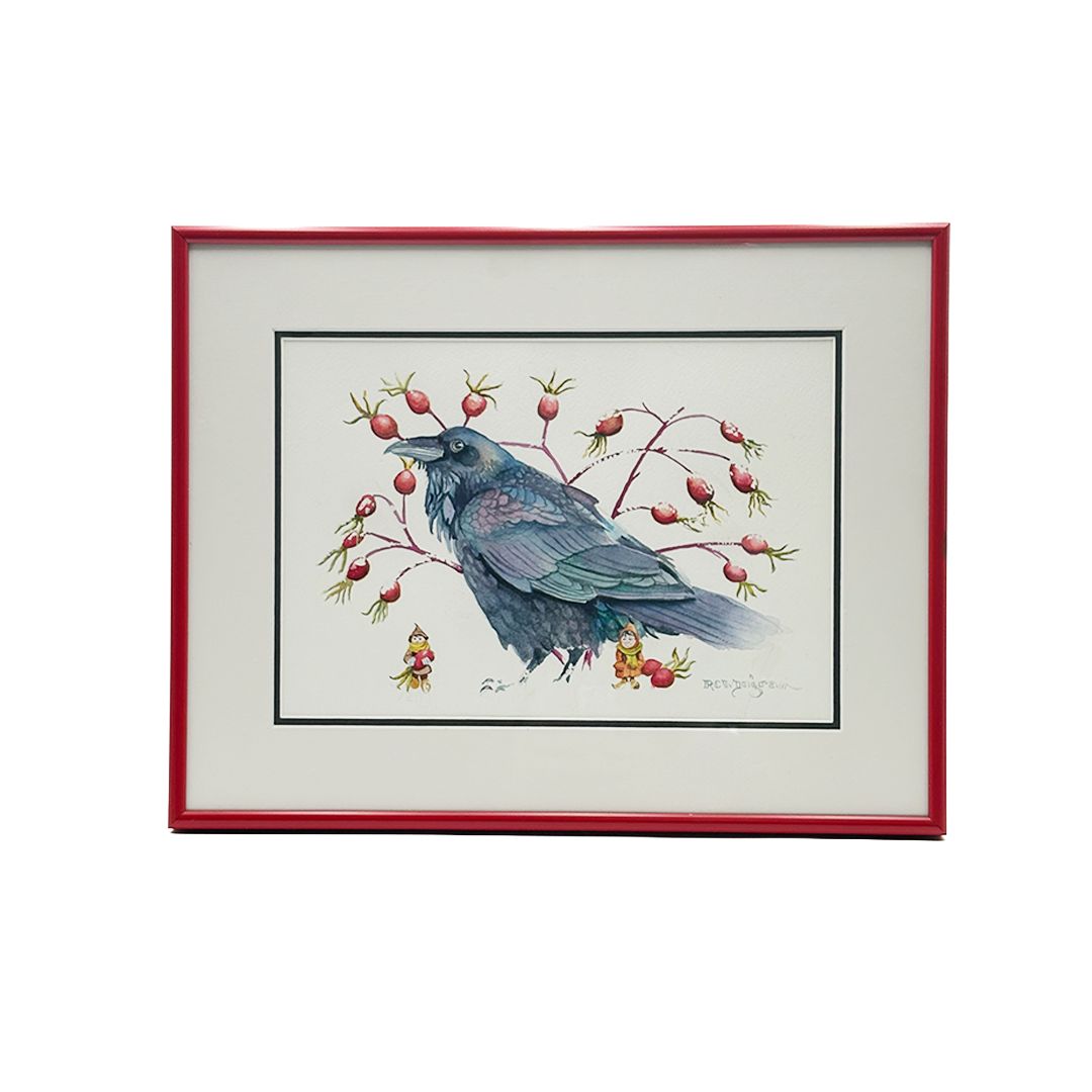 Rose Hip Raven