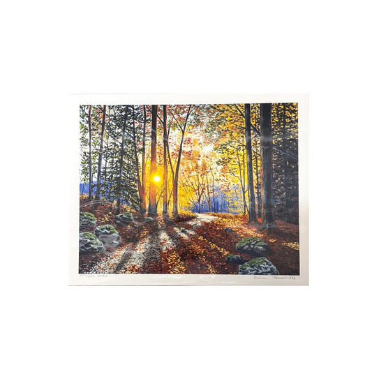 Print- October Glow 8x10