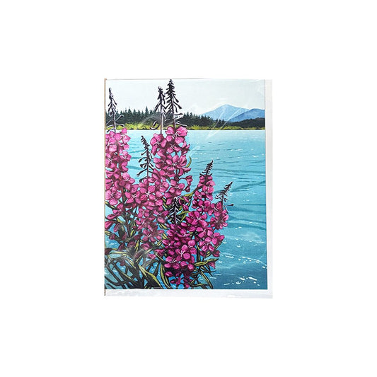 Card - On the Banks of the Yukon River