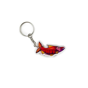 Key Chain - Red Salmon