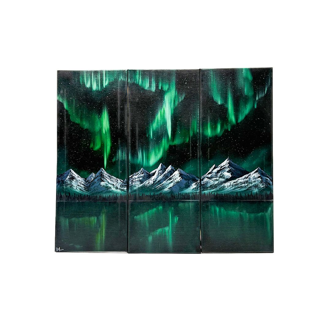 Beneath the Living Sky (Triptych)