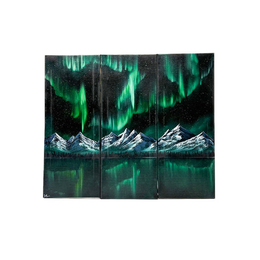 Beneath the Living Sky (Triptych)