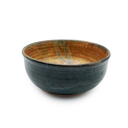 Teal and Tan Bowl