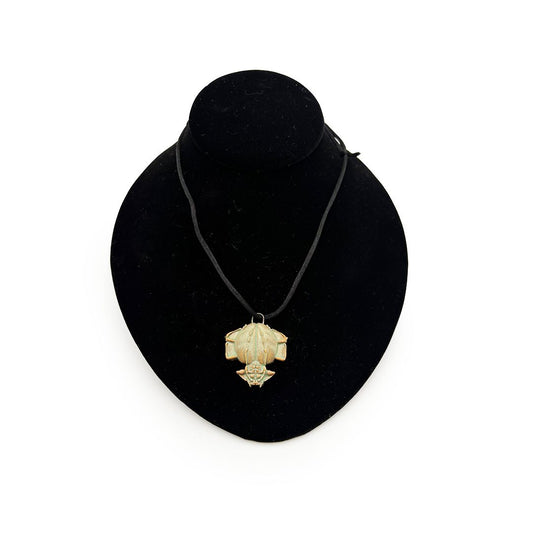 Green Beetle Necklace