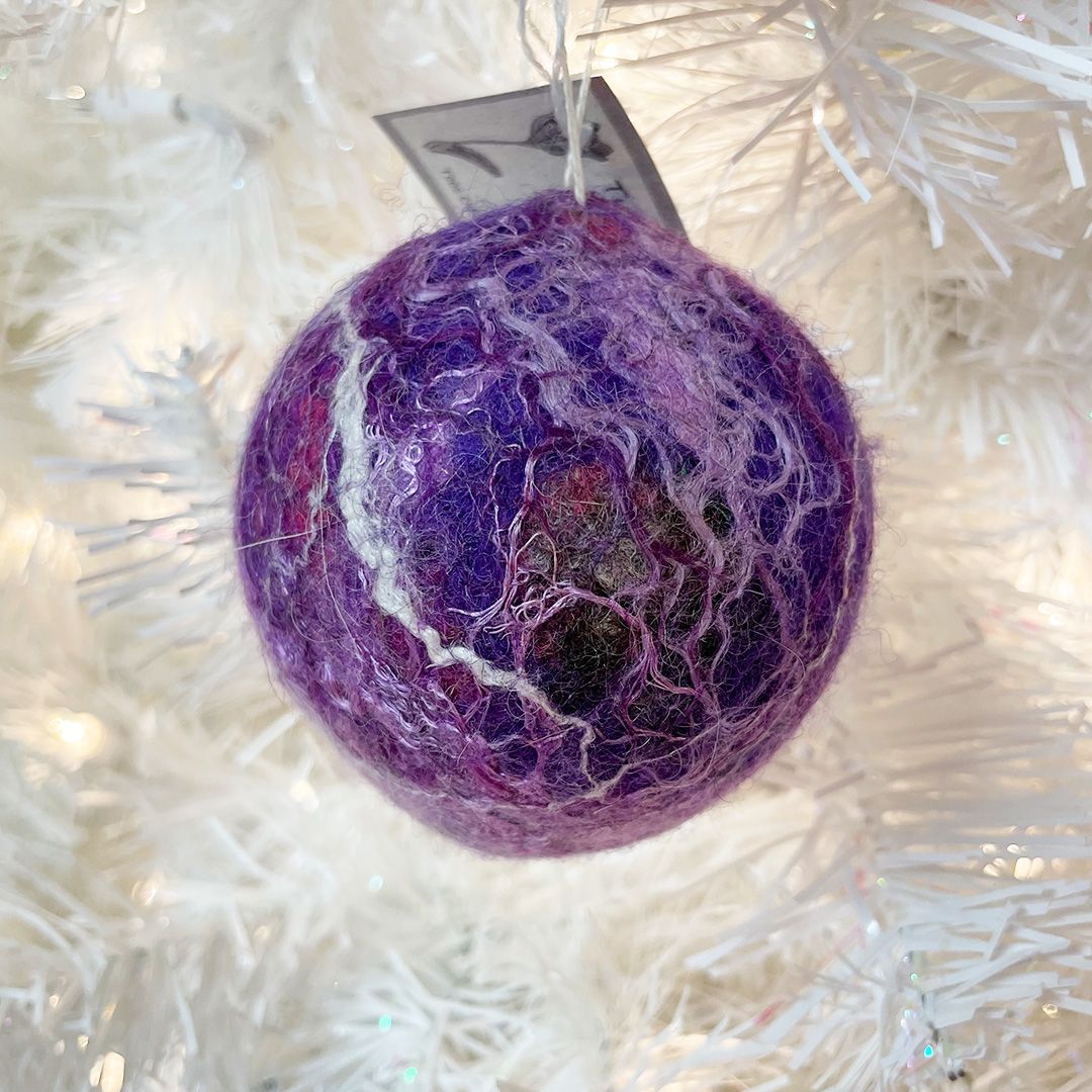 Ornament - Decorative Ball (Purple)