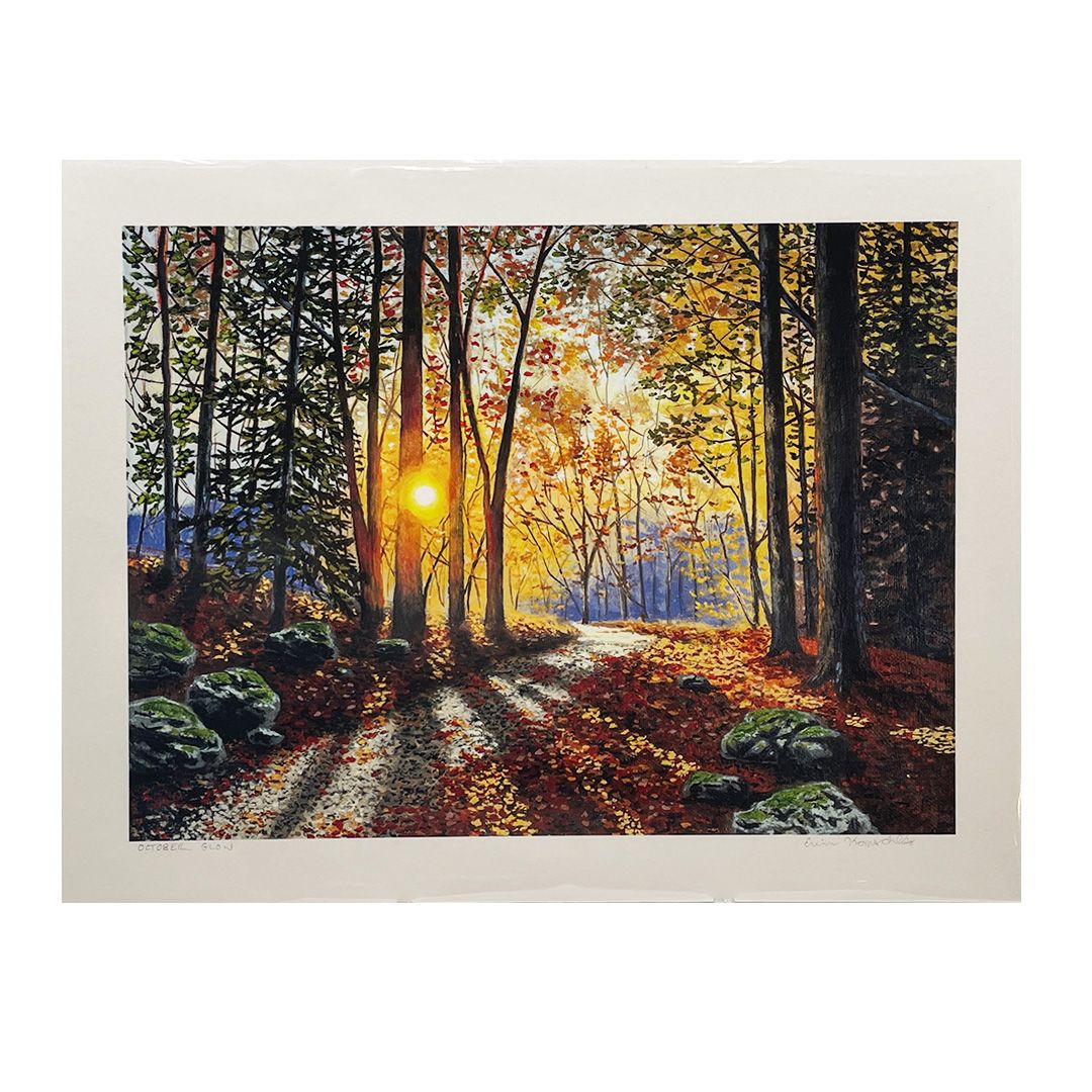 Print- October Glow 11x14