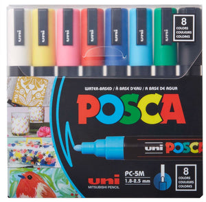 Marker - Posca Set/8 5M
