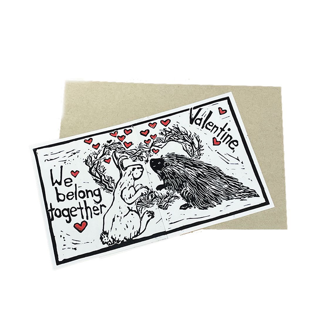 Valentine Card - We Belong Together