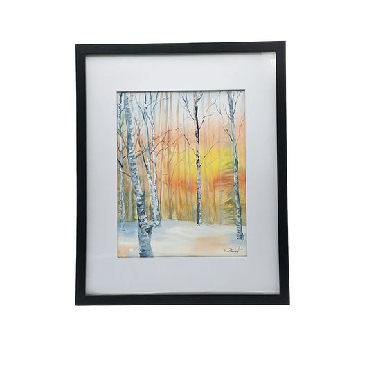Winter Aspens