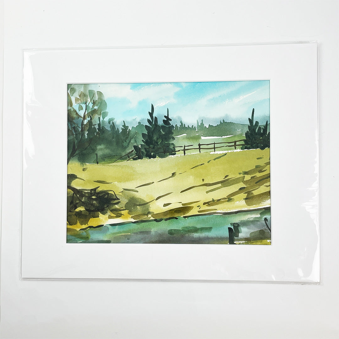 Assorted Unframed Watercolour Originals - 11x14