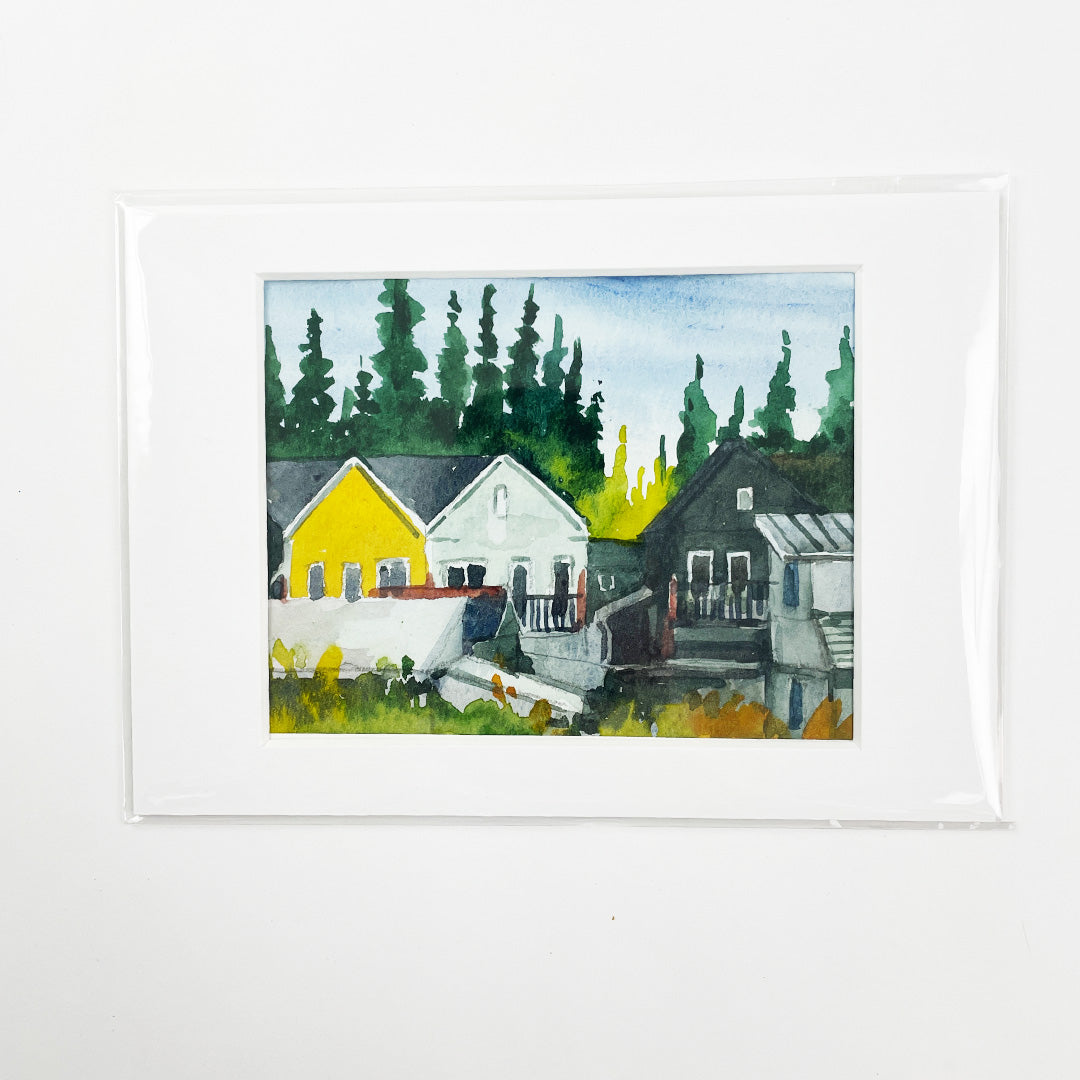 Assorted Unframed Watercolour Originals - 5x7