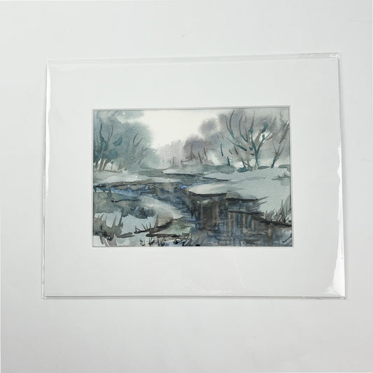 Assorted Unframed Watercolour Originals - 8x10