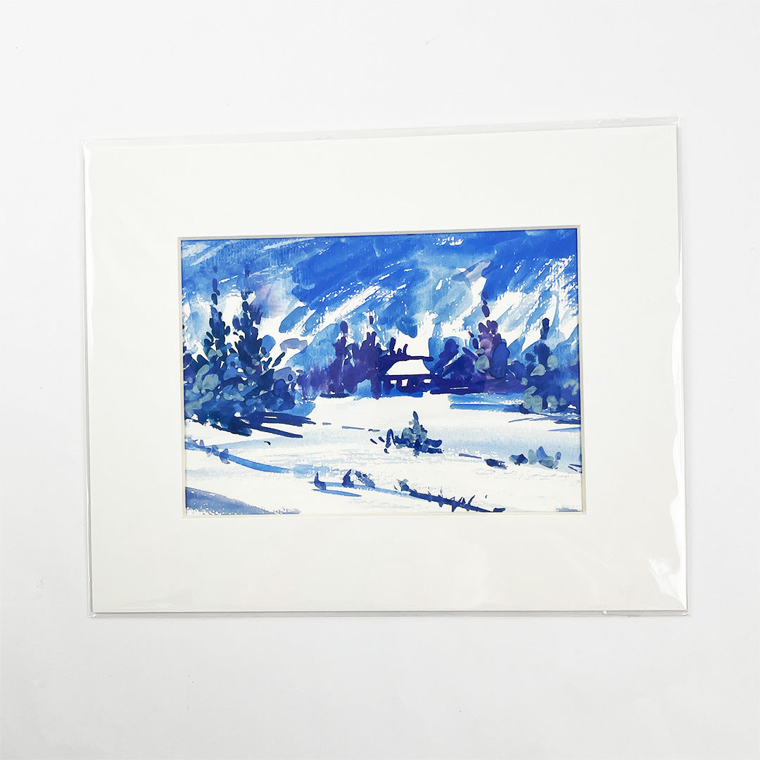 Assorted Unframed Watercolour Originals - 8x10