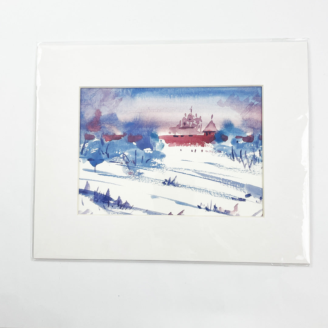 Assorted Unframed Watercolour Originals - 8x10