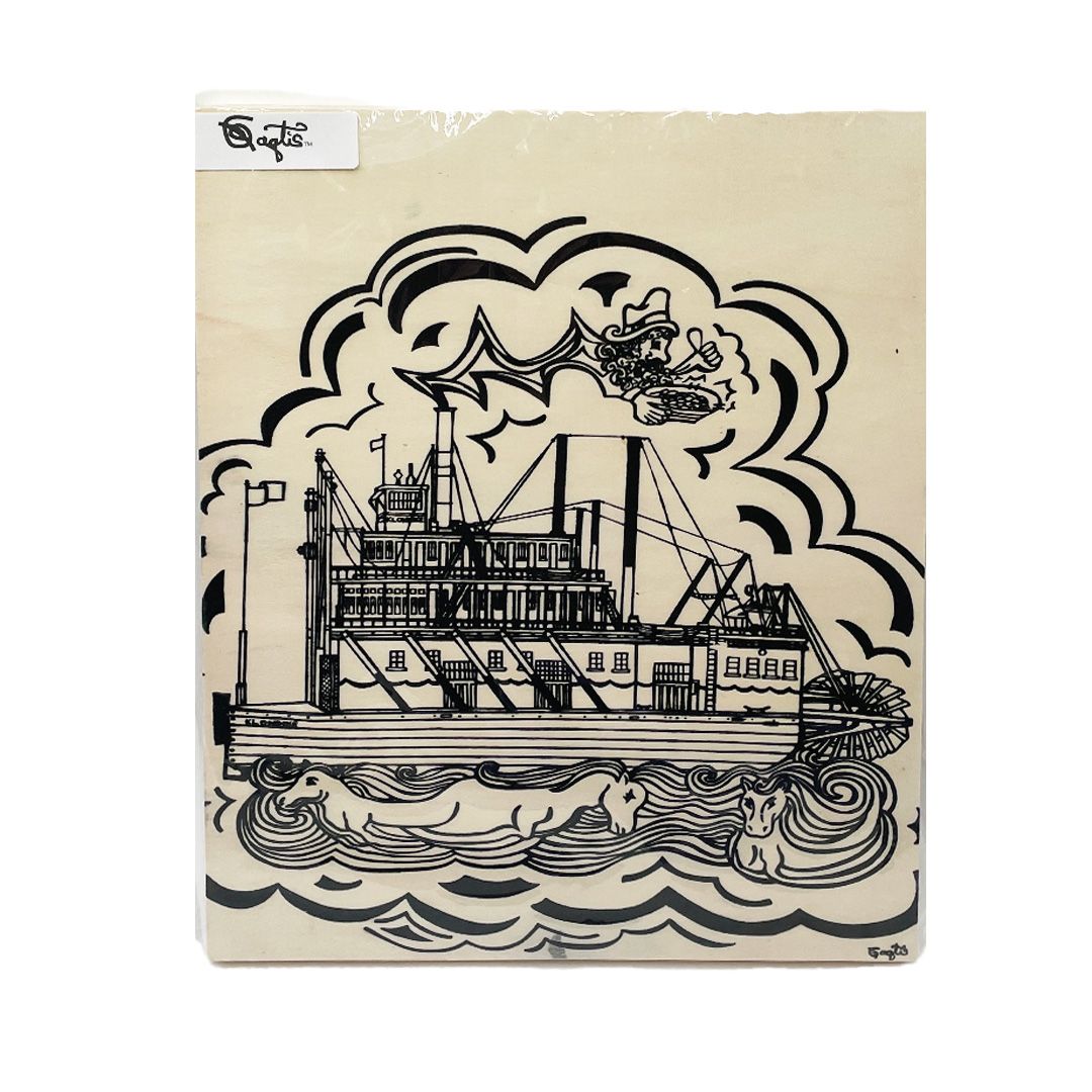 Print - S.S. Klondike Gold Panner