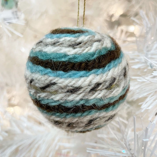 Ornament - Needle felted Wool Balls