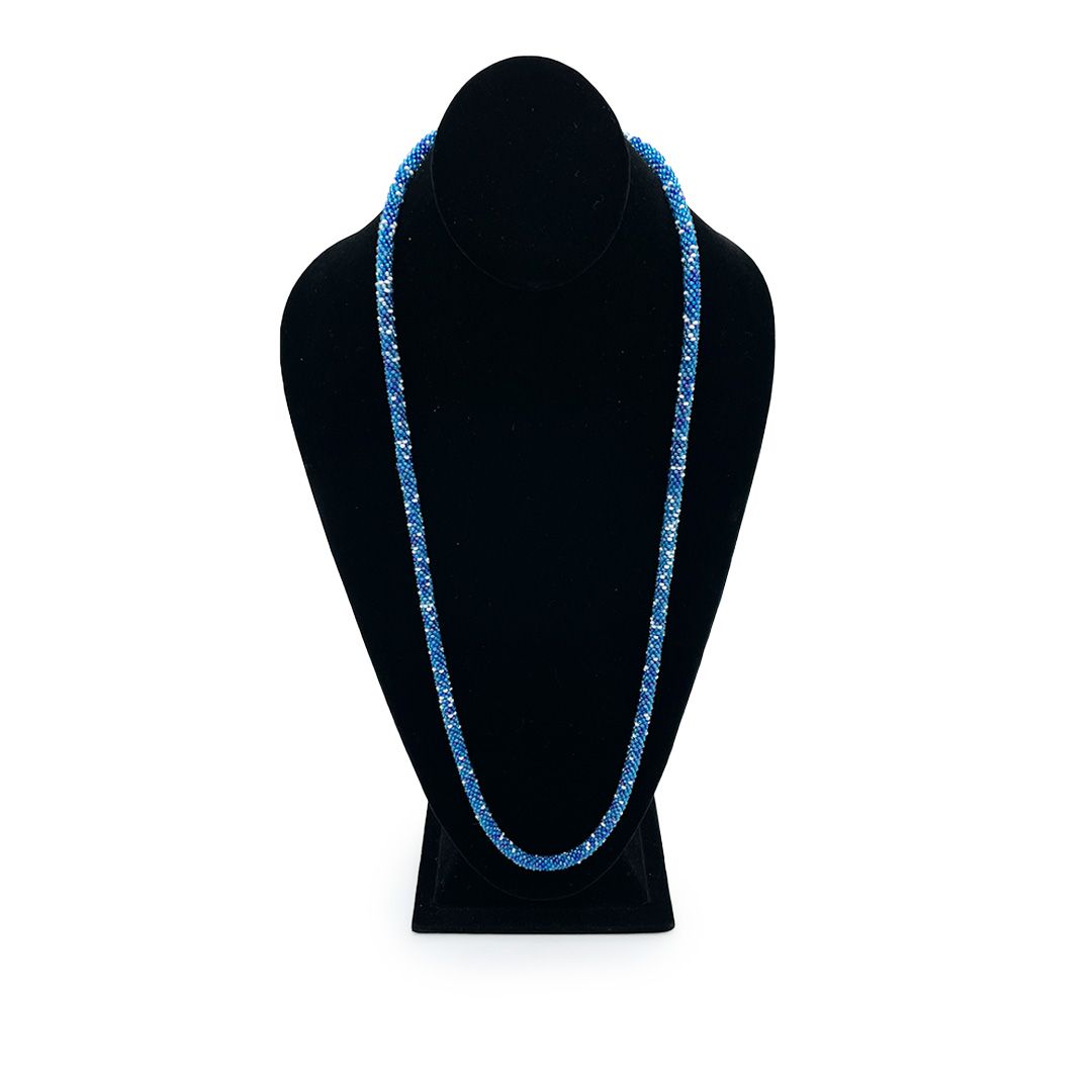 Beaded Crochet Necklace