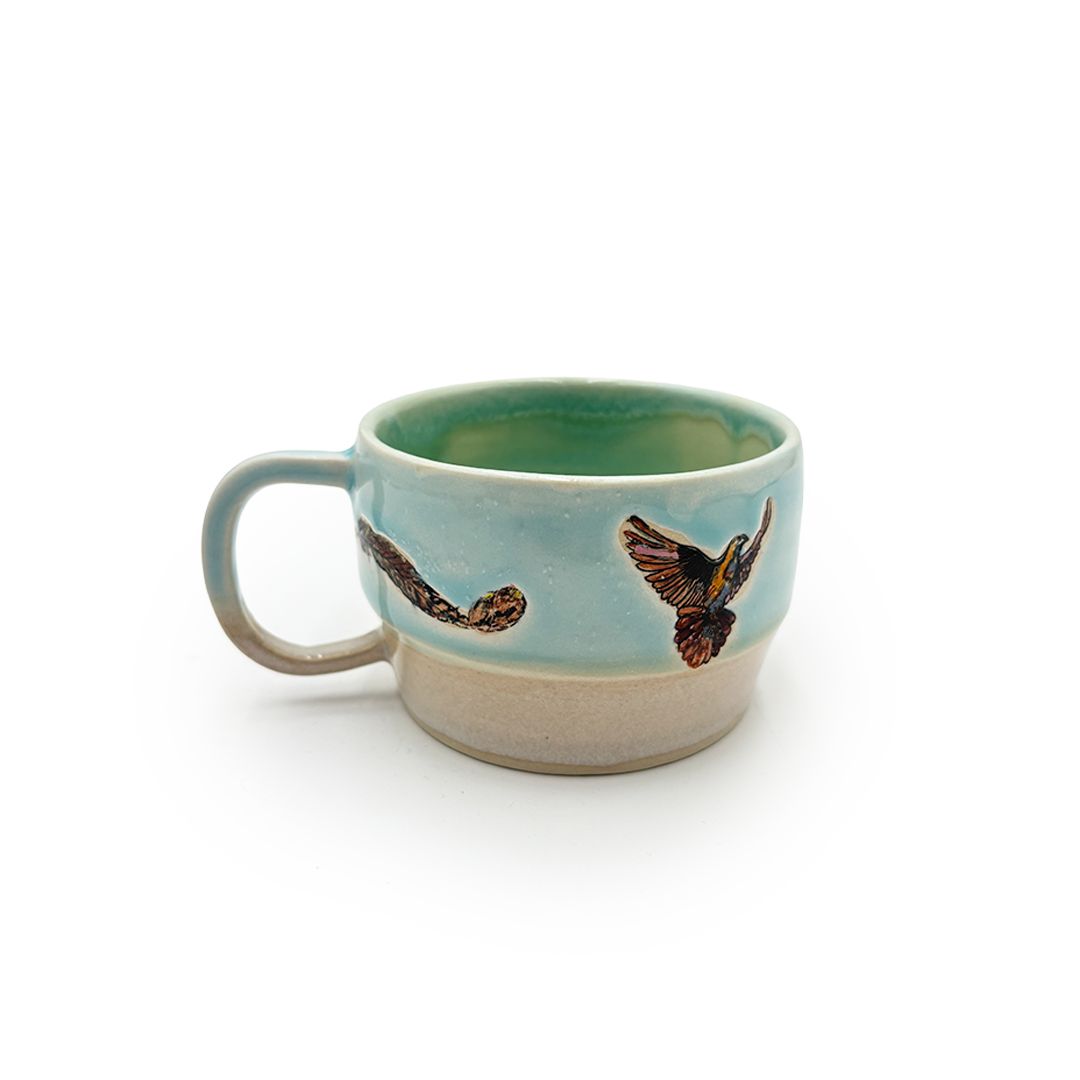 Short Bird Mug