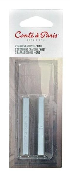 Conte - 2 Grey Drawing Sticks