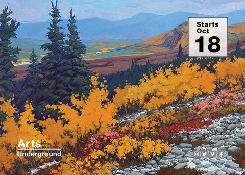 Rocks in the Landscape: Intermediate Acrylic Painting with Virginia Wilson