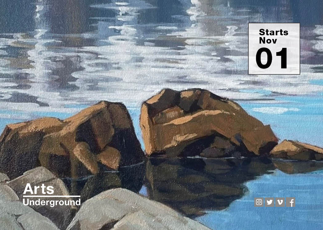 Water in the Landscape: Intermediate Acrylic Painting with Virginia Wilson