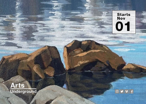 Water in the Landscape: Intermediate Acrylic Painting with Virginia Wilson