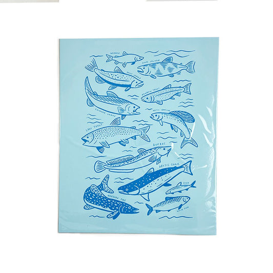 Print - Yukon Species: Water