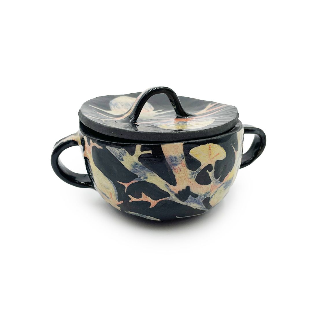 Thistle Bowl with Lid