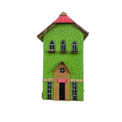 Tiny cardboard house N7