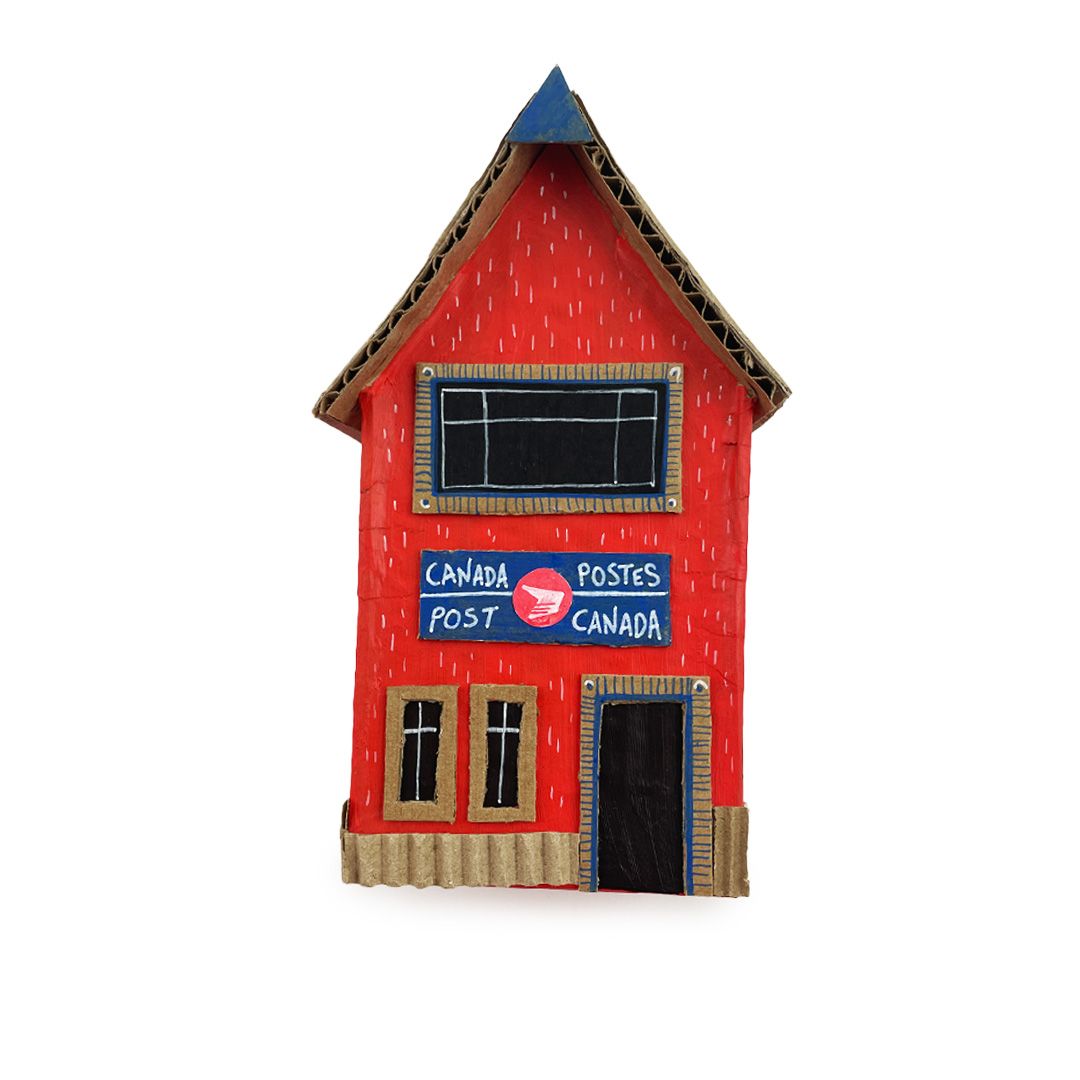 Tiny cardboard house N8