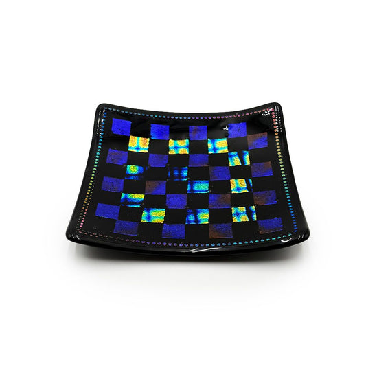 Plate with Dichroic Squares