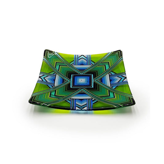 8" Square Yantra Dish
