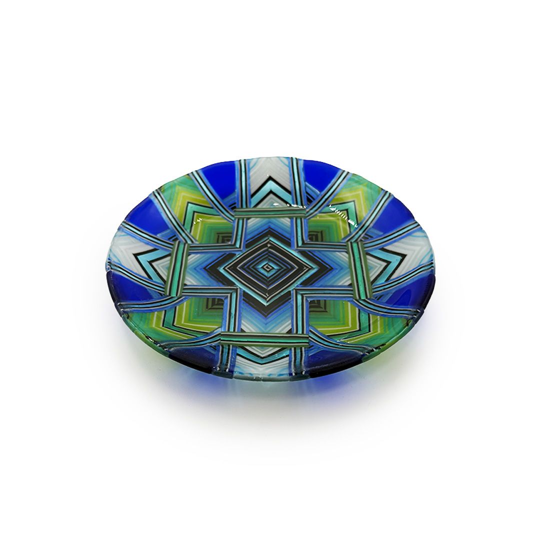 8" Round Yantra Dish