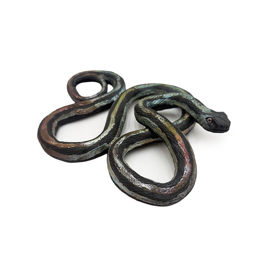 Iridescent Garter Snakes