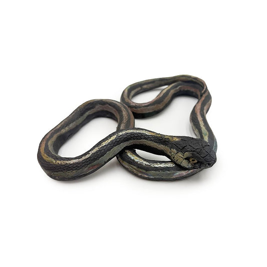 Iridescent Garter Snakes