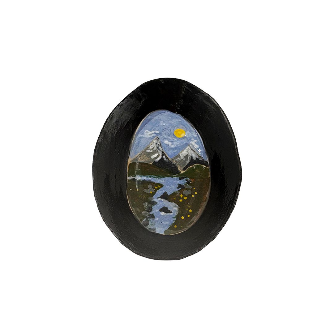 River & Mountain Trinket Dish
