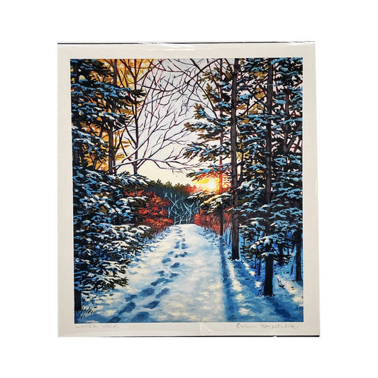 Print- Winter Walk
