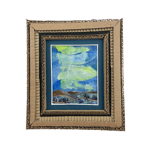 Yukon Landscape - Aurora Borealis