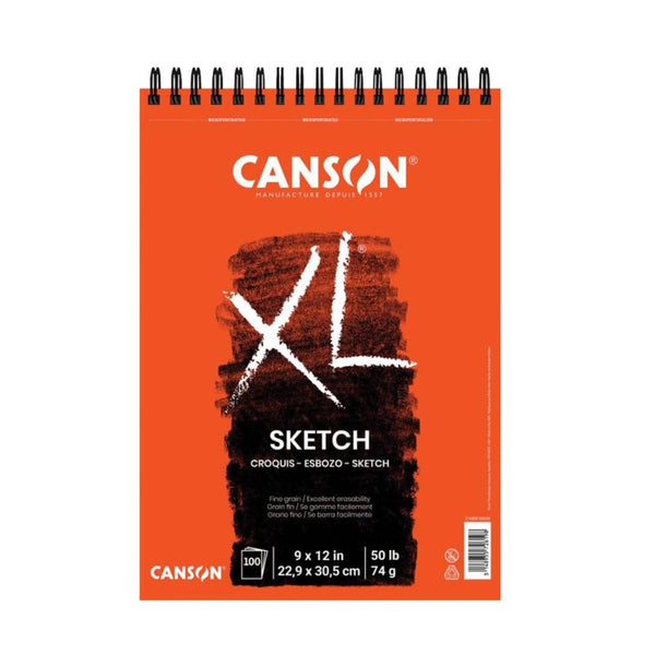 Pad - XL Canson Sketch 9x12 Top Wire