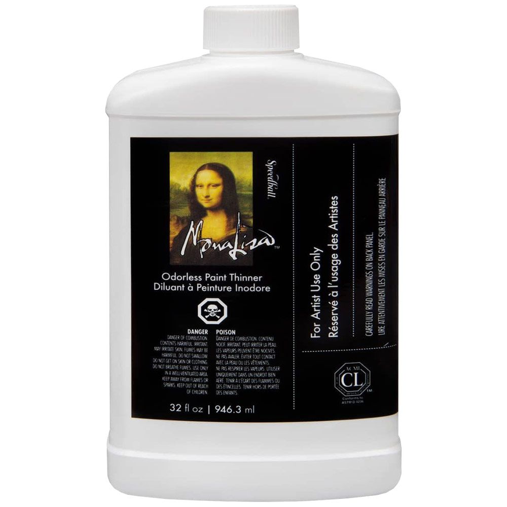 Speedball Mona Lisa Odorless Paint Thinner 32 fl oz
