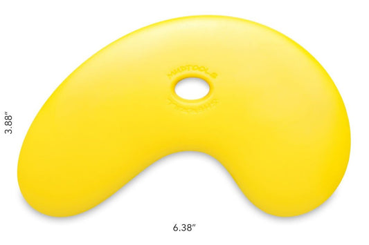 (LB) Yellow Bowl Polymer Rib - Large - Mudtools