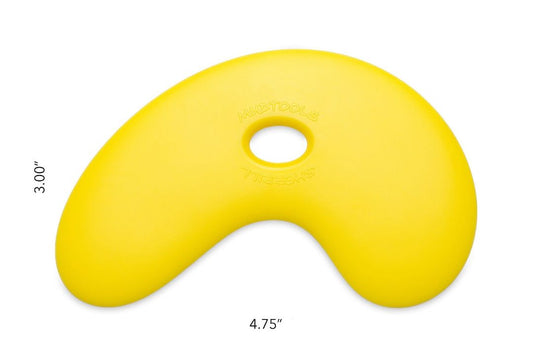 (SB) Yellow Bowl Polymer Rib - Small - Mudtools