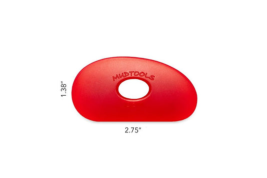 Red Polymer Rib - Shape 0 - Mudtools