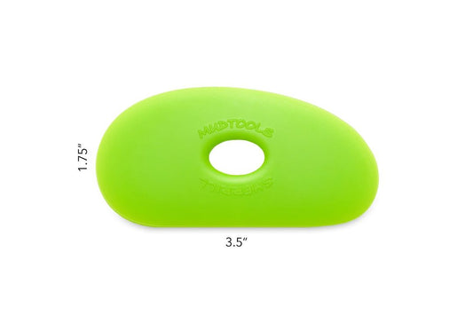 Green Polymer Rib - Shape 1 - Mudtools