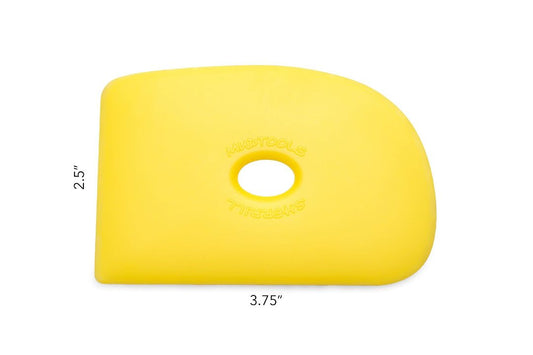 Yellow Polymer Rib - Shape 2 - Mudtools