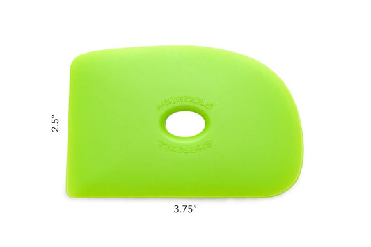 Green Polymer Rib - Shape 2 - Mudtools
