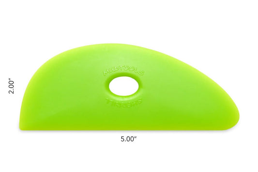 Green Polymer Rib - Shape 3 - Mudtools